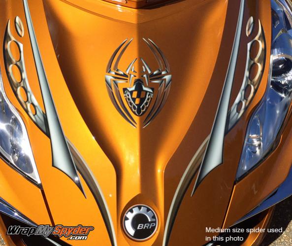 Boren spider frunk close decal