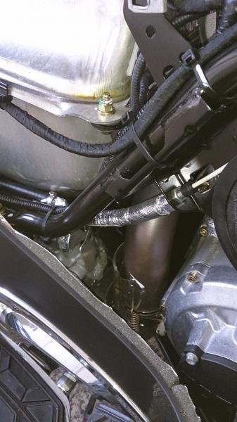 Brake master cylinder and parking brake cable heat shielding