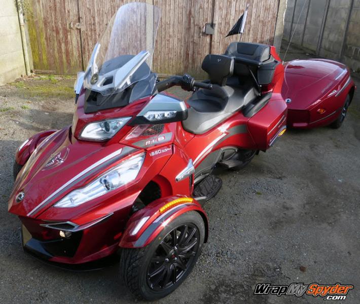 Break Stripe kit Chracoal  Silver 1330 decals