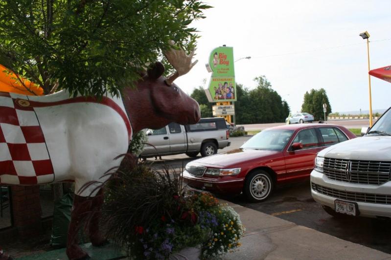 Breakfast at Big Boy in Manistique, MI