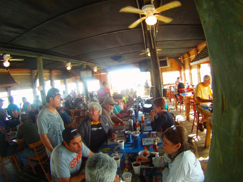 Breakfast at the beach