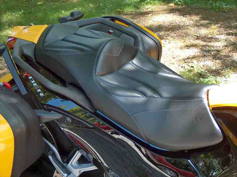 BRP Comfort Seat from right front.