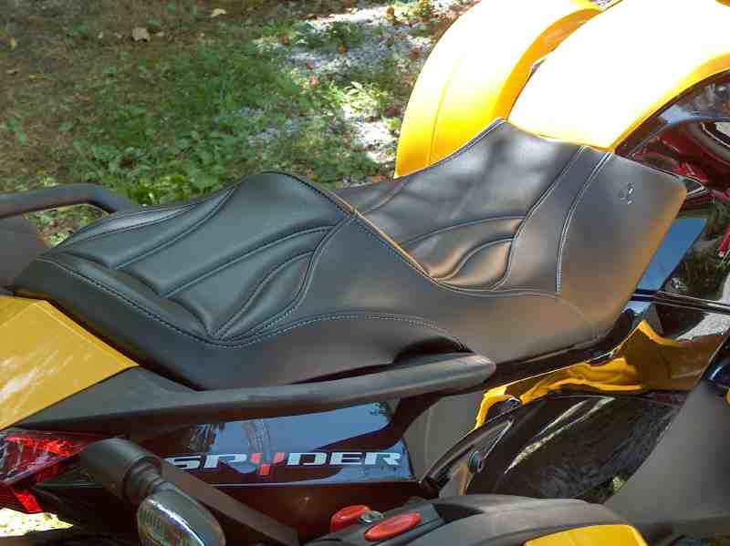 BRP Comfort Seat from right rear.