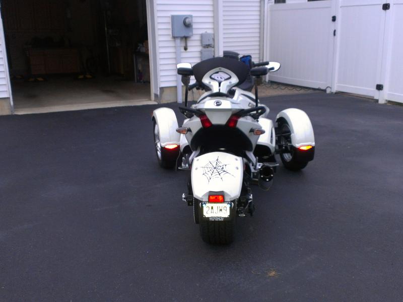 BRP Rack with back rest, as well as ISCI armrests