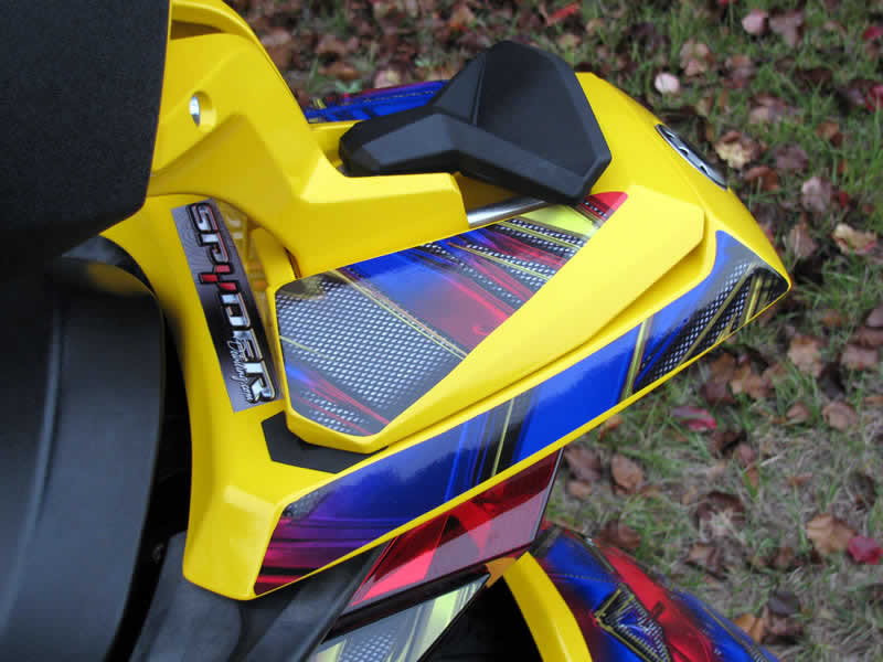 BRP Rear Sport Rack and Back Rest