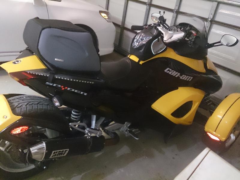 BRP seat bag and Nelson Rigg tank bag.