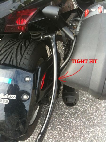 bushtec hitch/brp bag brackets