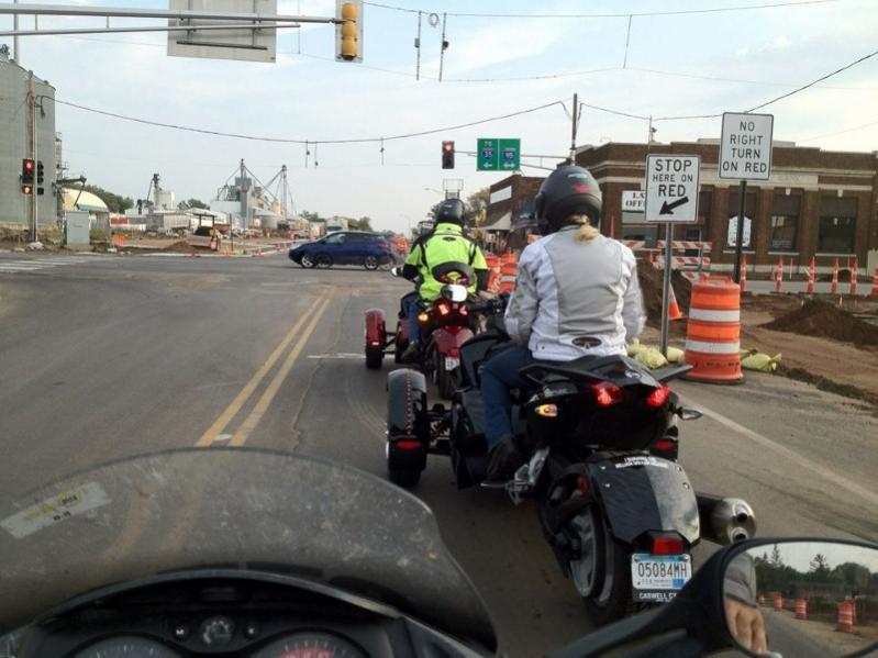 Butch, Paula, and Seth heading up to Mora.
