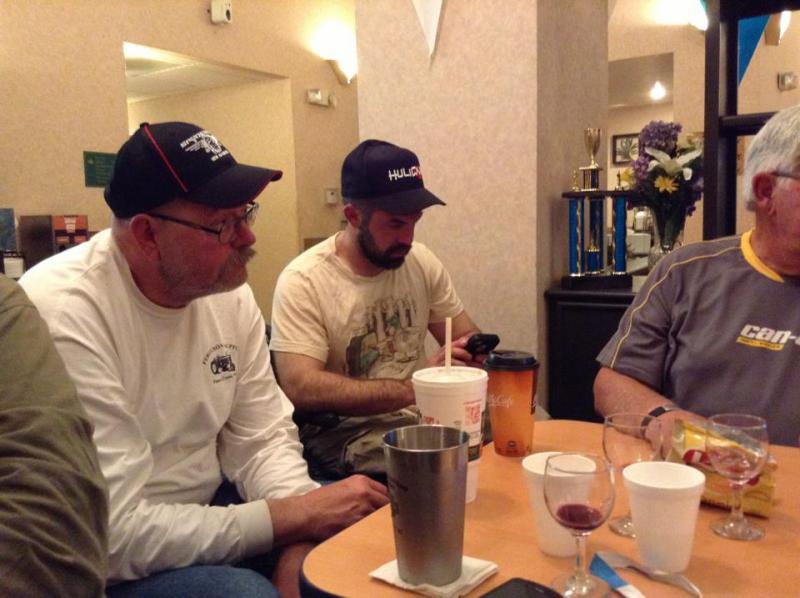 Butch & Seth at the motel.