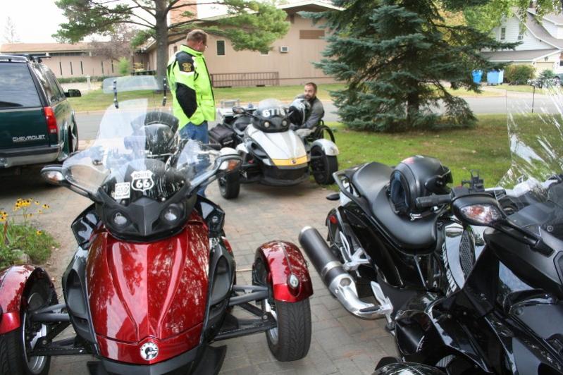 Butch & Seth getting ready for the ride.