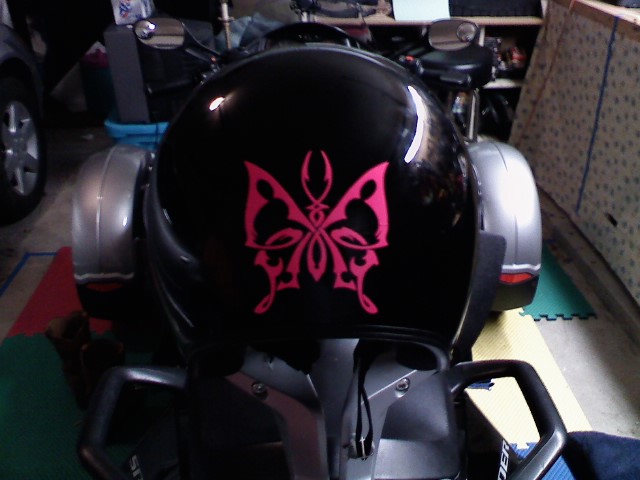Butterfly Decal.  My wife loves everything butterfly!