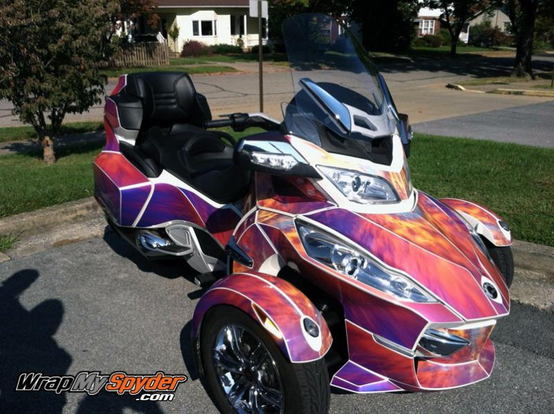 C buck RT wrap using transparent film