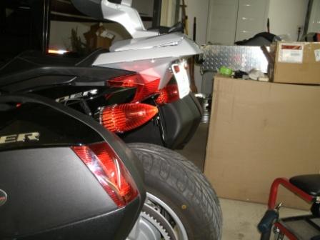 Caddi Lights Side view