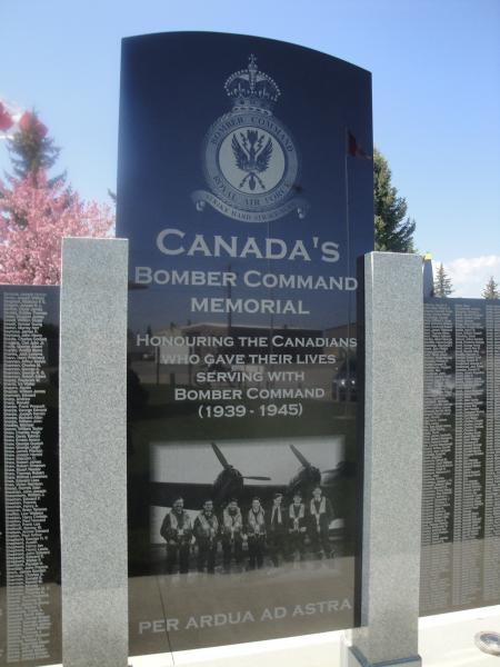 Calgary, Alberta to Helena Montata - Nanton War Memorial