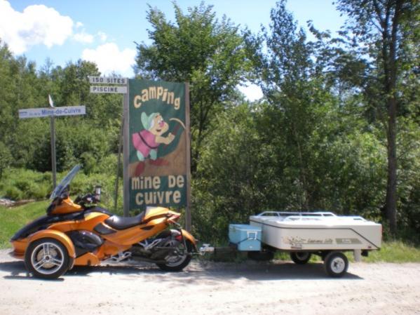 Campground where we stayed to attend Spyderfest 2010

It is located in the town of Eastman just a few minutes east of Magog