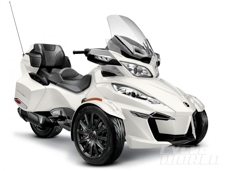 Can Am Spyder RT S 3 4 Wht 14
