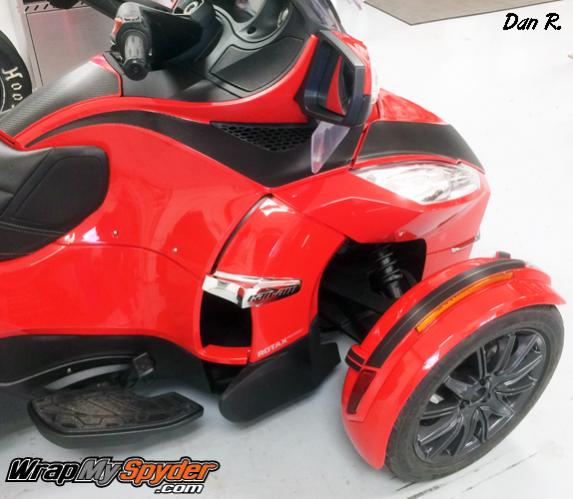 Carbon Fiber Panel Insert kit by WrapMySpyder.com