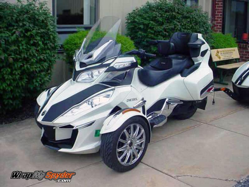 Carbon Fiber Panel Insert kit by WrapMySpyder.com