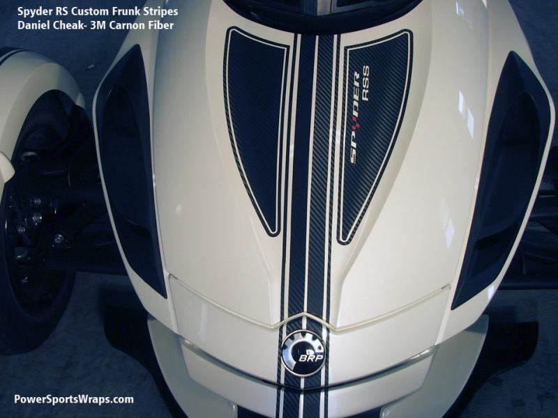 Carbon Fiber RS Daniel Cheak- Custom designed graphics kit based on customer request.  To order- 814-838-6377