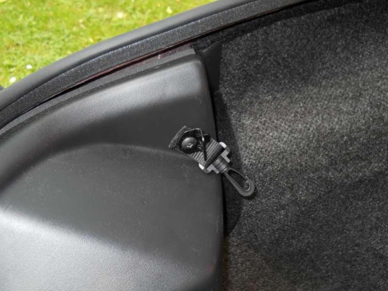 Cargo Management System Bag Attachment & Partition Bracket - Rear