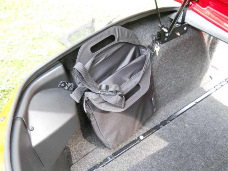 Cargo Management System Bag Open