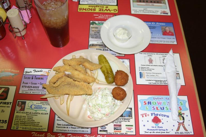 Catfish lunch