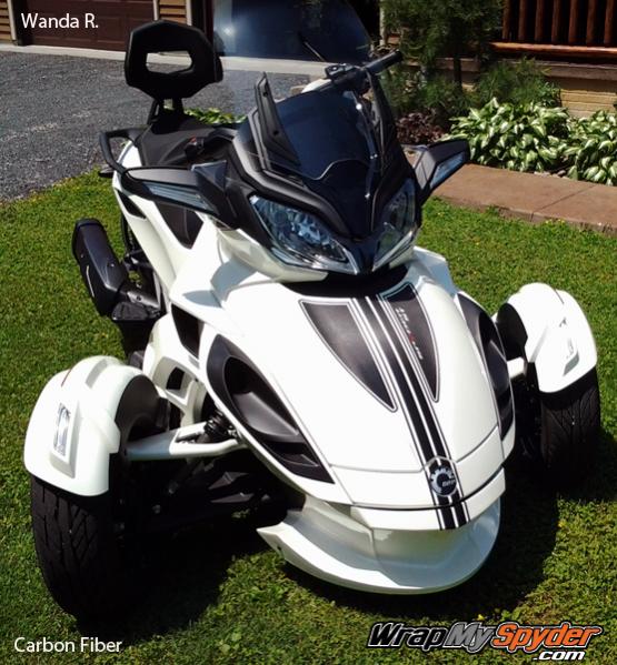 Cheak RS frunk Insert carbon fiber available for sale on www.wrapmyspyder.com