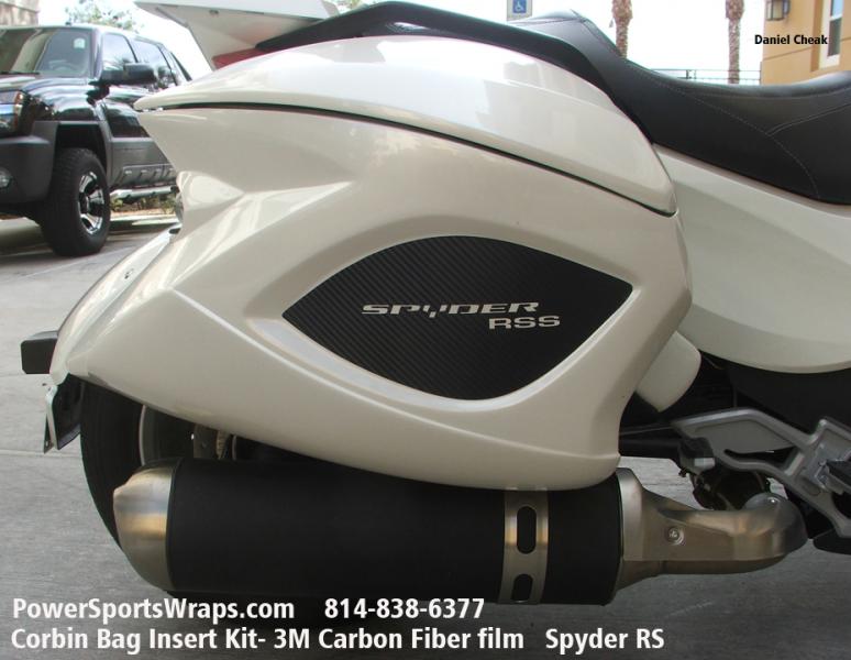 Cheak RS Frunk Insert- We custom created this Corbin Bag insert decal just for our customer.  Do you have a decal kit idea?  Let us know how we can he