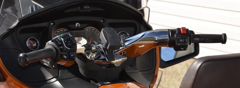 Chrome Tri Axis Handlebars