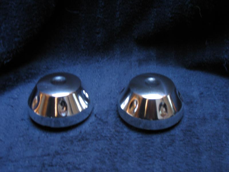 chromed caps