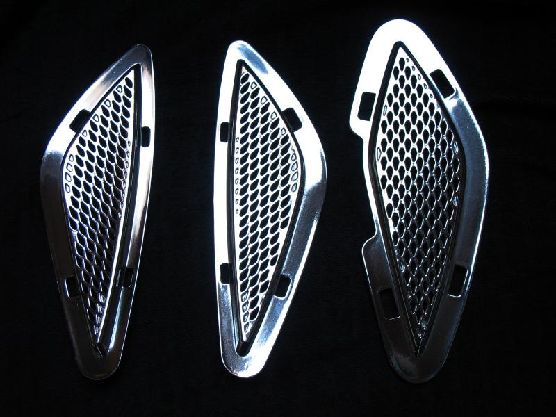 chromed grills