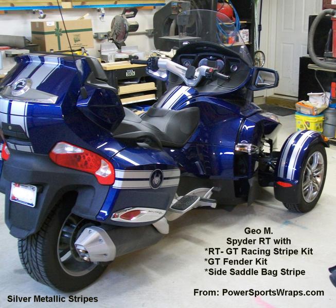 Classy, professional & unique add our racing stripes to your RT for that Classic look.