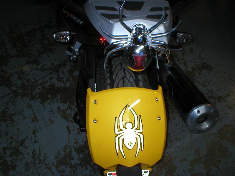 Close up of my Spyders and new tire kumo Ecsta AST