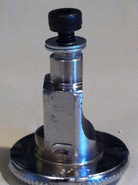 Clutch lever adjuster side view