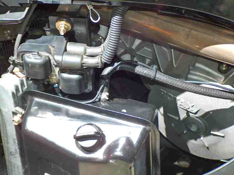 Coil frame ground wire.  Not per BRP specs since it is not really needed on SM5.