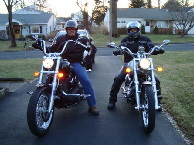 Cold ride in Pa with my cousin from Az
