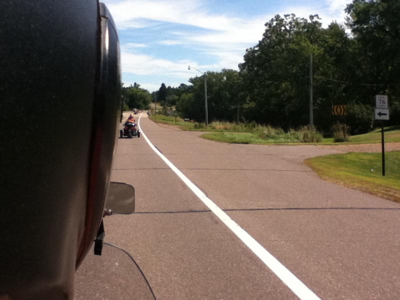 Coming back to Mora the back way.