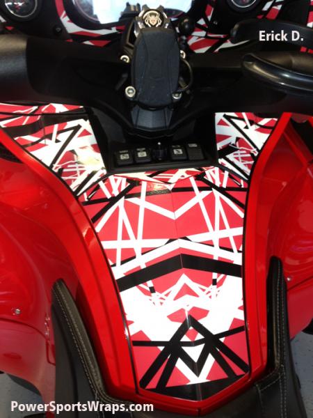 Confusion Red RT dash Skinz kit.