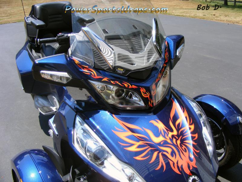Contact us with your custom Spyder project idea.  Pete@powersportswraps.com  814-838-6377