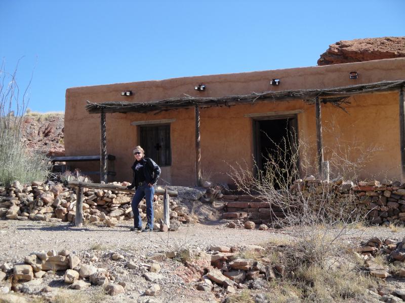 Contrabando Movie Set.
On the way to Presidio, r.m. 170
March 9, 2010