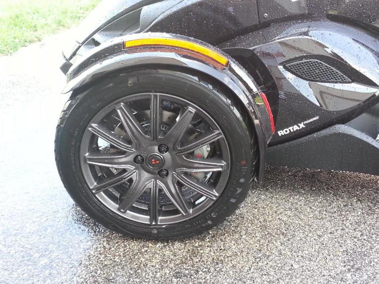 Correct rims installed.  Had the dealer swap the normal ST-L chrome out for the black.  Before we add lettering