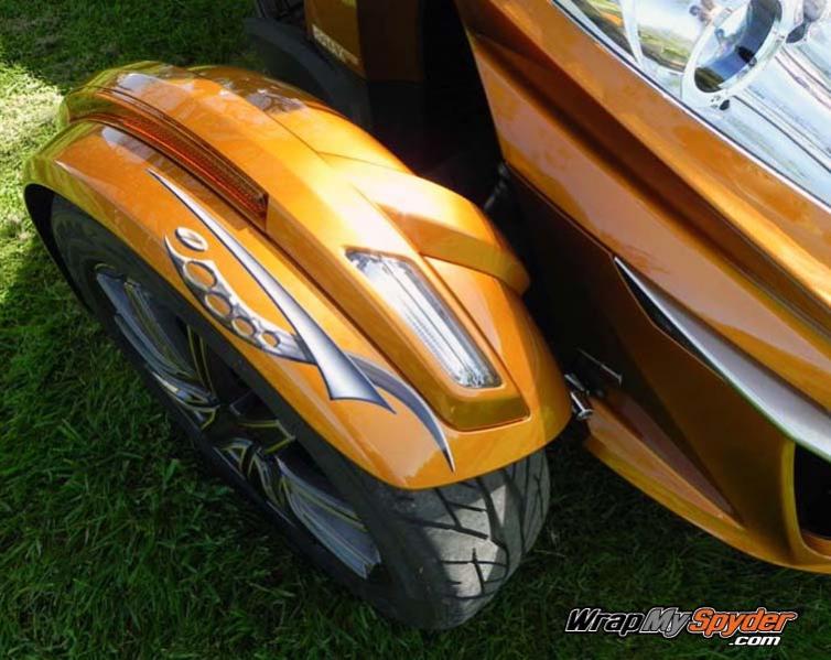 Cosmos Orange new style fender