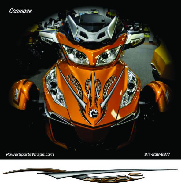 Cosmose: A subtle 3D directional look will enhance your frunk without being over the top. $99.00