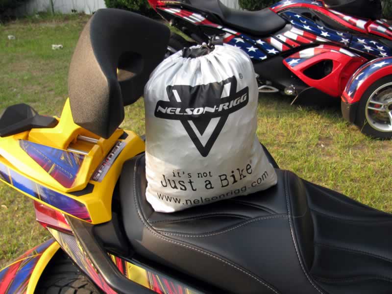 Cover back in bag when finished