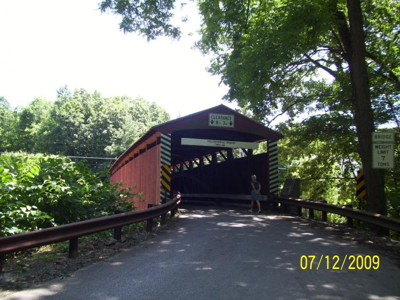 Covered bridge in Columbia County, PA.