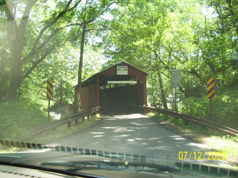 Covered bridge in Columbia County, PA.