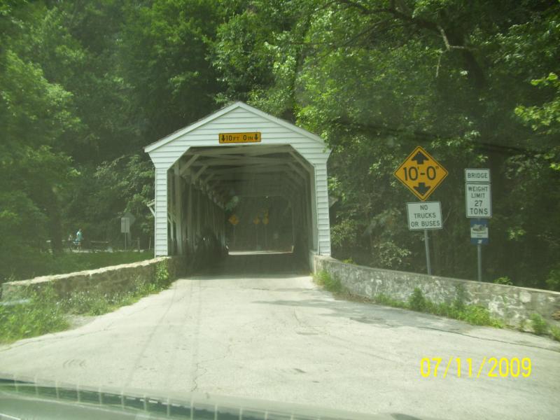 Covered bridge.  VF, PA