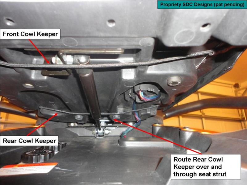 Cowl Keeper Under Seat Pic Advertised