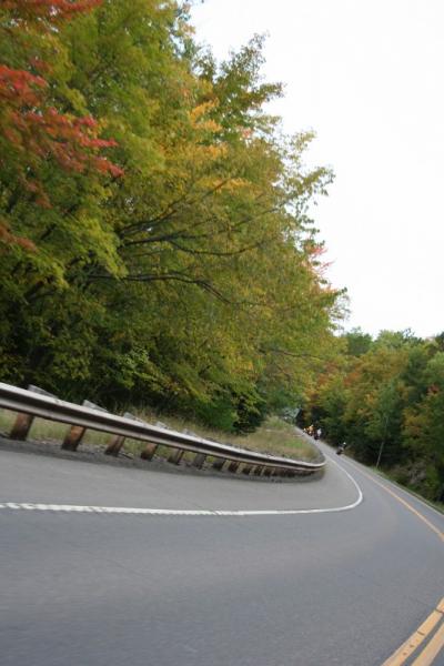 Curves on Hwy 23 - Vetran's Memorial Highway.