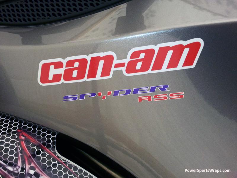 custom decals to match bike